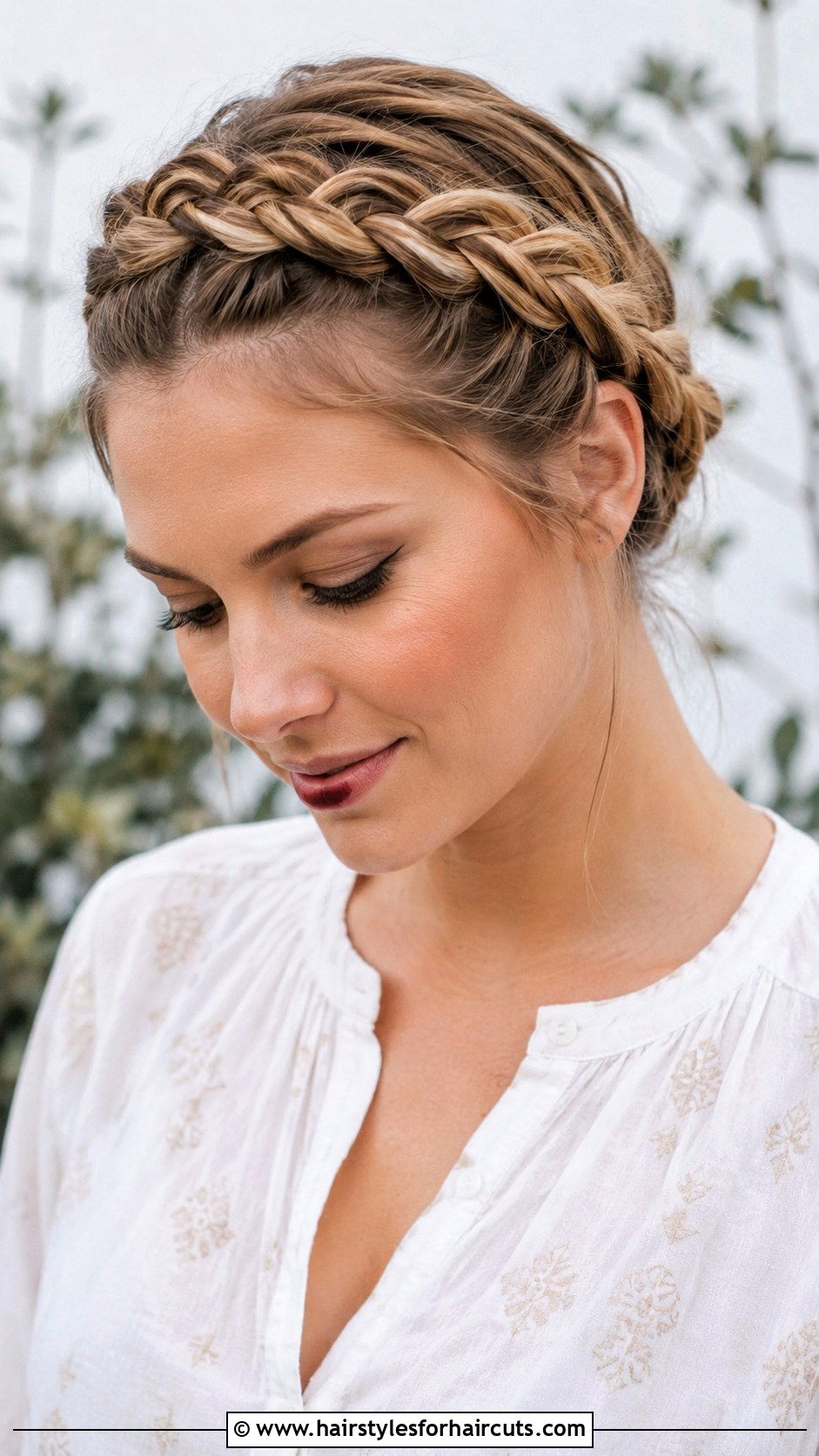 Milkmaid Braids - 25 ww2 haircuts - 25 ww2 haircuts
