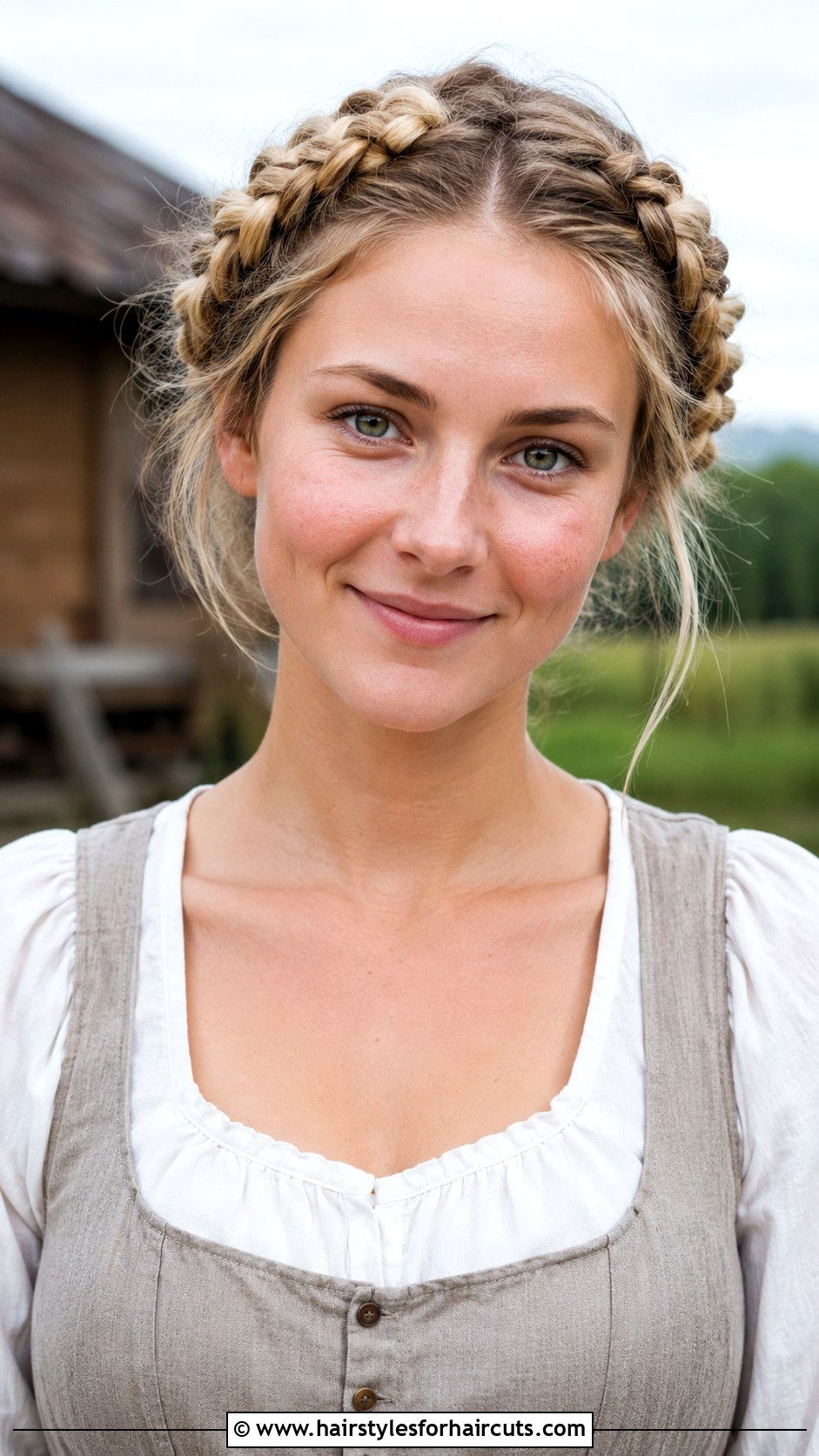 Milkmaid Braids - 25 cute hairstyles for long hair - 25 cute hairstyles for long hair