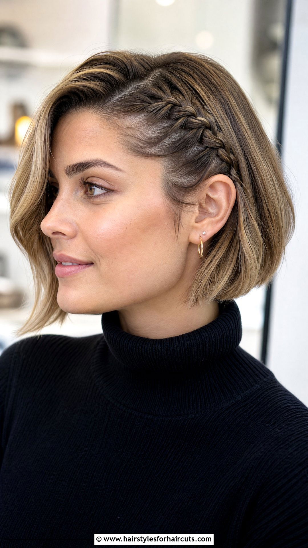 Mini Braid On Short Hair - 25 easy christmas hairstyles for short hair - 25 easy christmas hairstyles for short hair