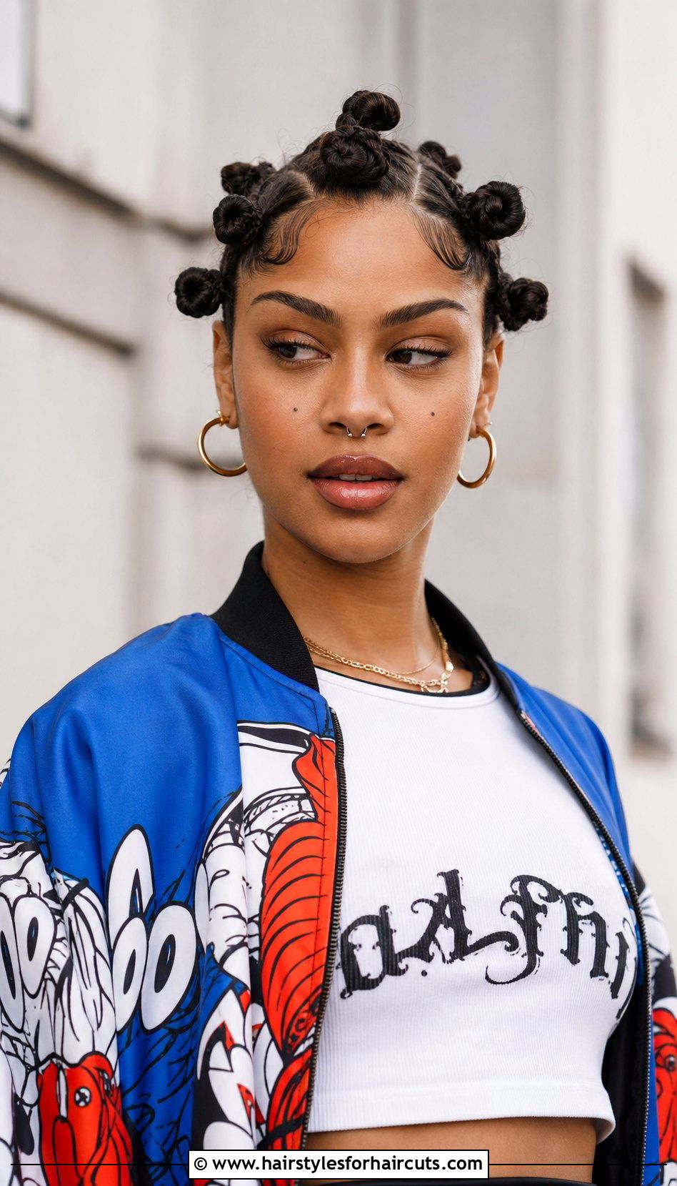 Mini Buns - 25 hairstyles that dont damage hair - 25 hairstyles that don't damage hair