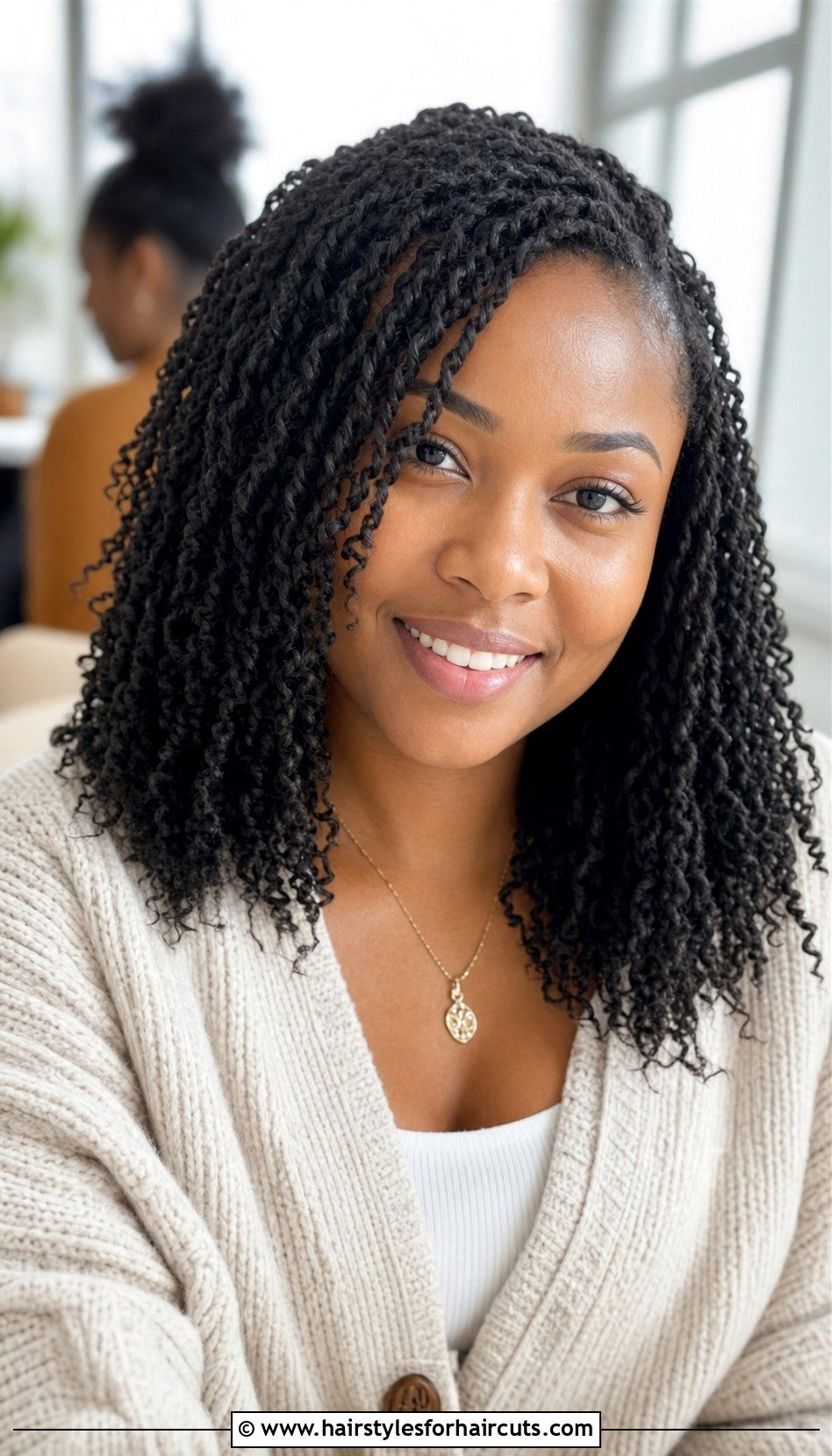 Mini Marley Twists - 25 twist hairstyles natural hair - 25 twist hairstyles natural hair