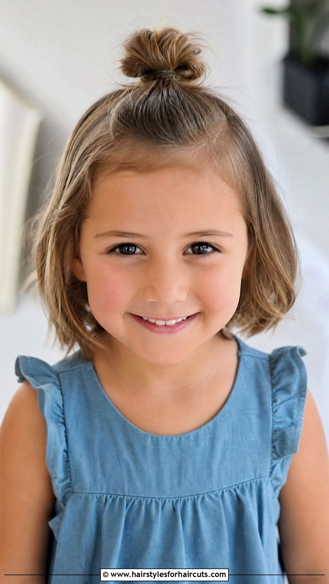 Mini Top Knot For Short Hair - 25 flower girl hairstyles for short hair - 25 flower girl hairstyles for short hair