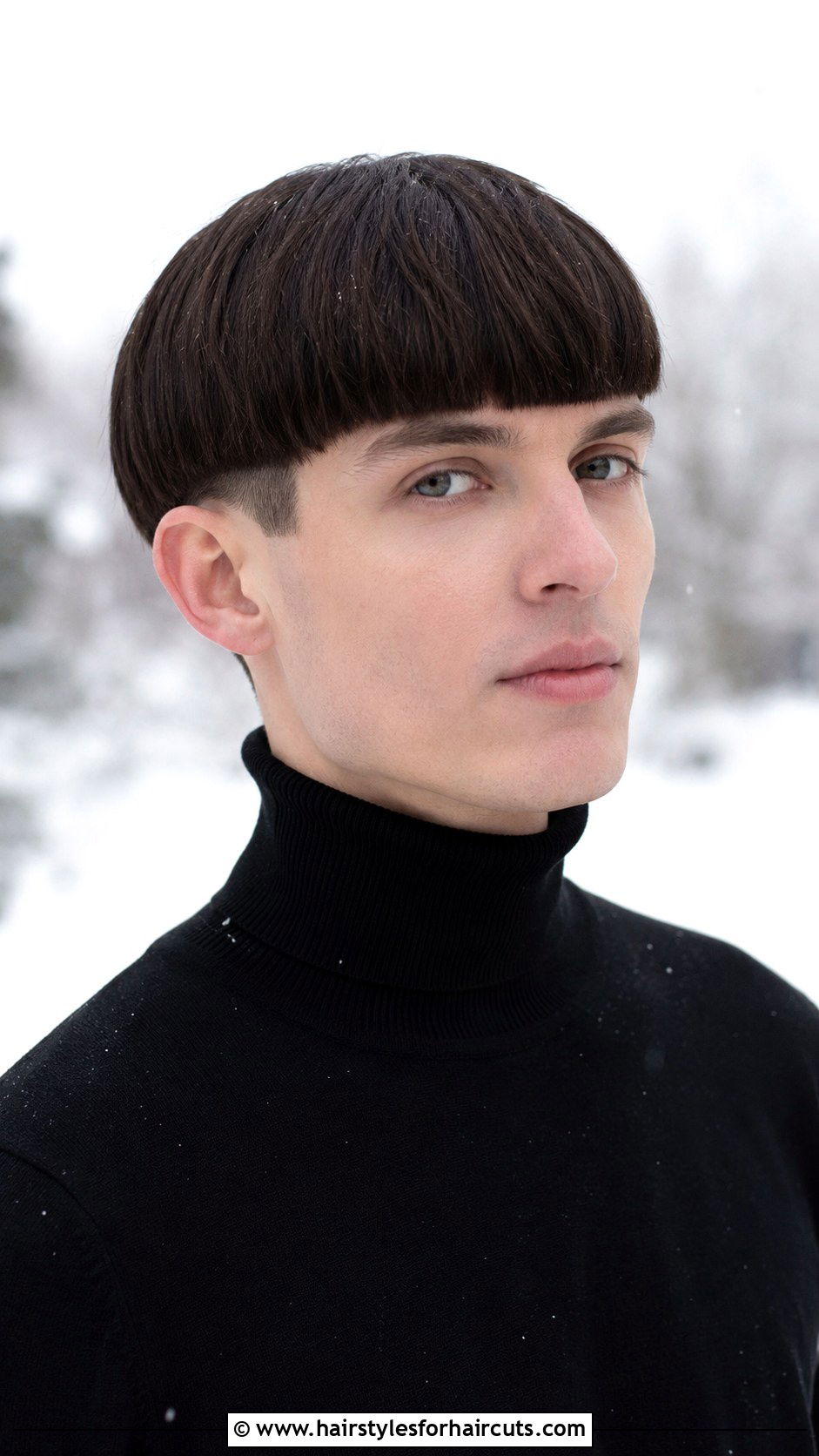 Modern Bowl Cut - 25 androgynous haircuts for straight hair - 25 androgynous haircuts for straight hair