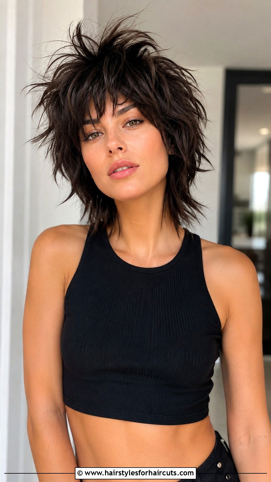 Modern Choppy Shag - 25 choppy edgy haircuts for medium length hair - 25 choppy edgy haircuts for medium length hair