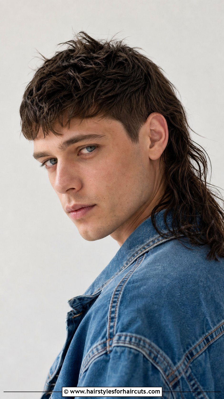 Modern Long Mullet - 25 long hair stud haircuts - 25 long hair stud haircuts