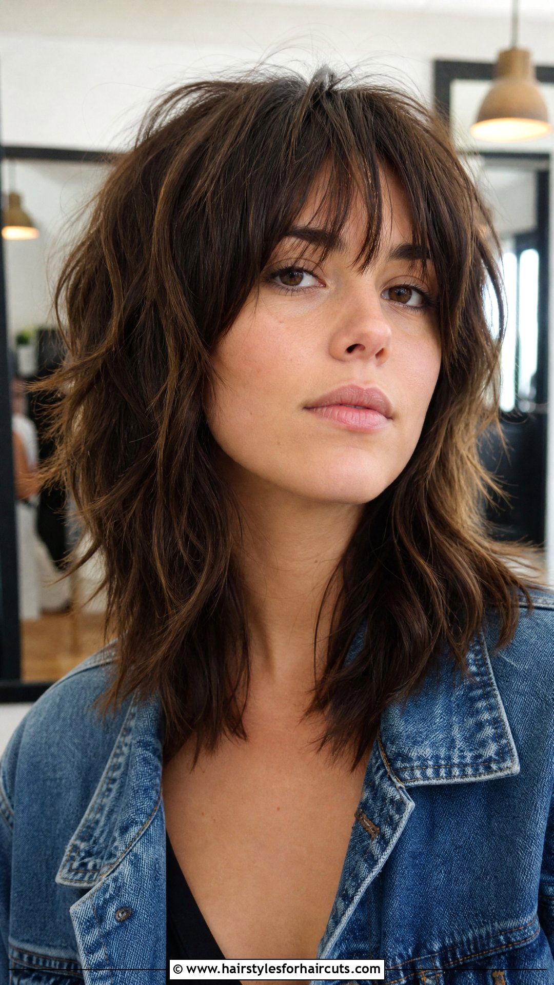 Modern Shag Haircut - 25 hairstyles with real hair - 25 hairstyles with real hair