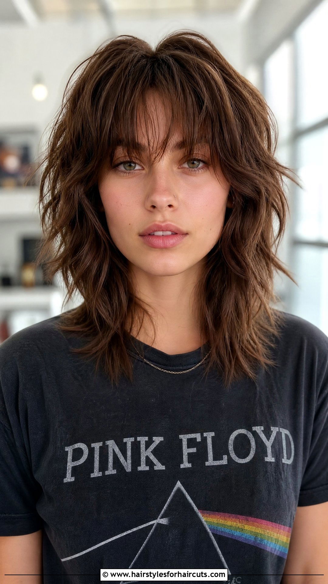 Modern Shag Haircut - 25 triangle haircuts - 25 triangle haircuts