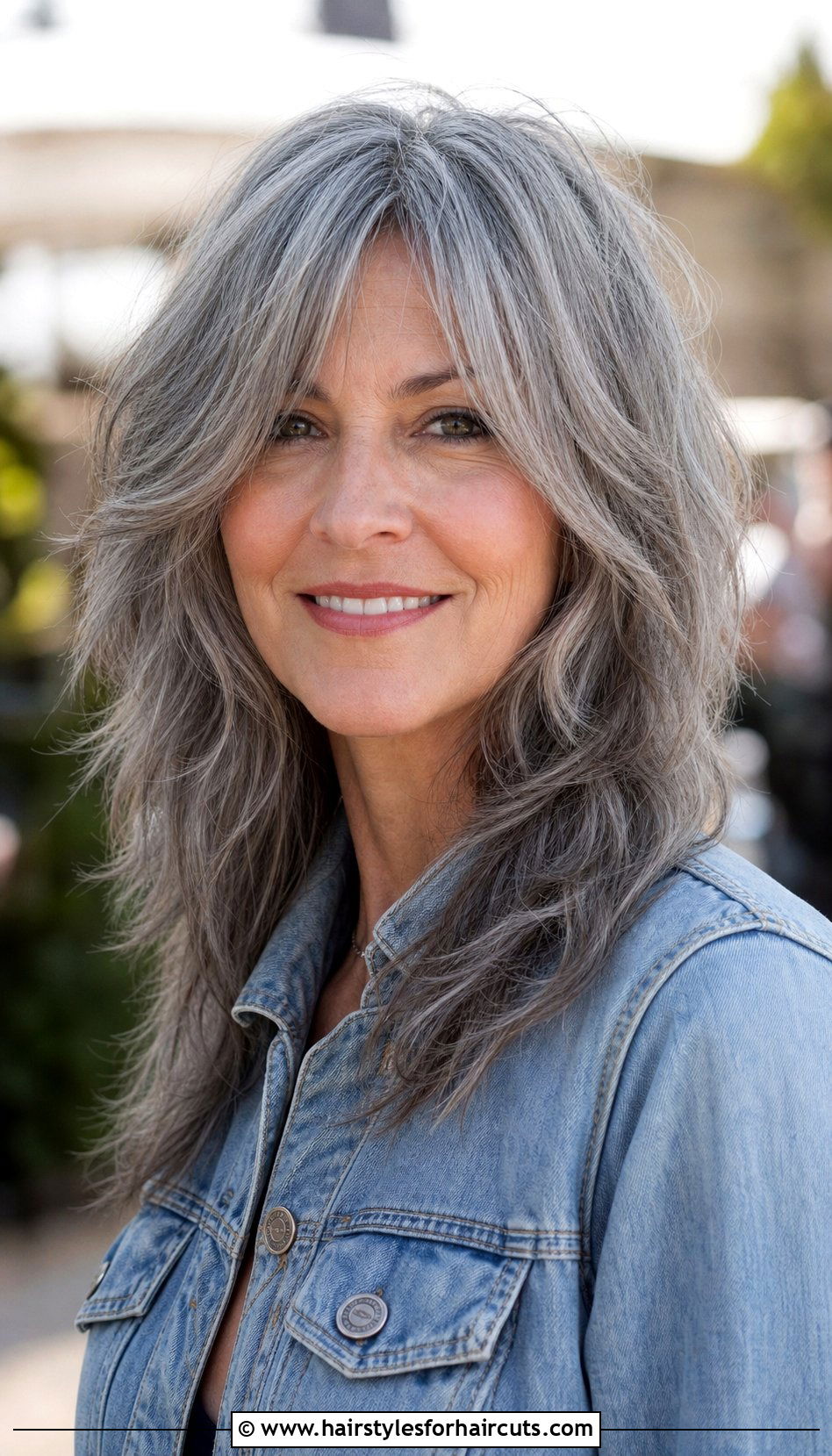 Modern Shag Haircut For Gray Hair - 25 hairstyles for gray hair - 25 hairstyles for gray hair