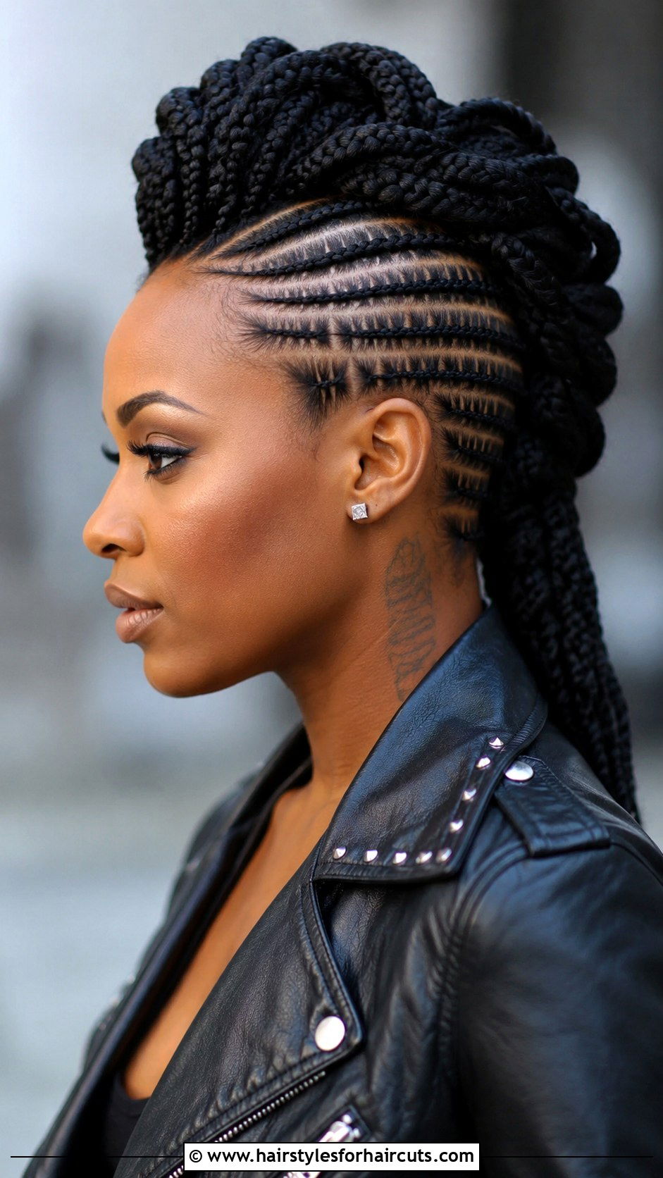 Mohawk Braid - 25 easy hairstyles for thick hair black girl - 25 easy hairstyles for thick hair black girl