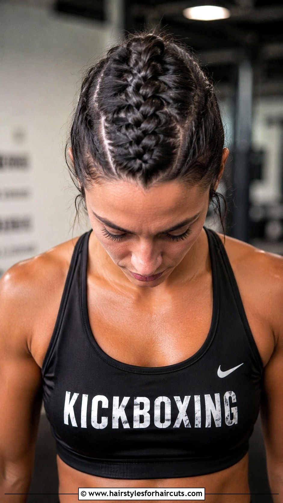 Mohawk Braid - 25 gym hairstyles - 25 gym hairstyles