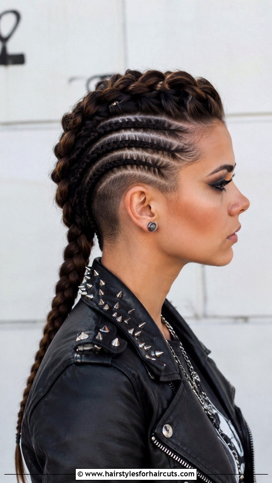 Mohawk Braid Hairstyle - 25 african ladies haircuts - 25 african ladies haircuts