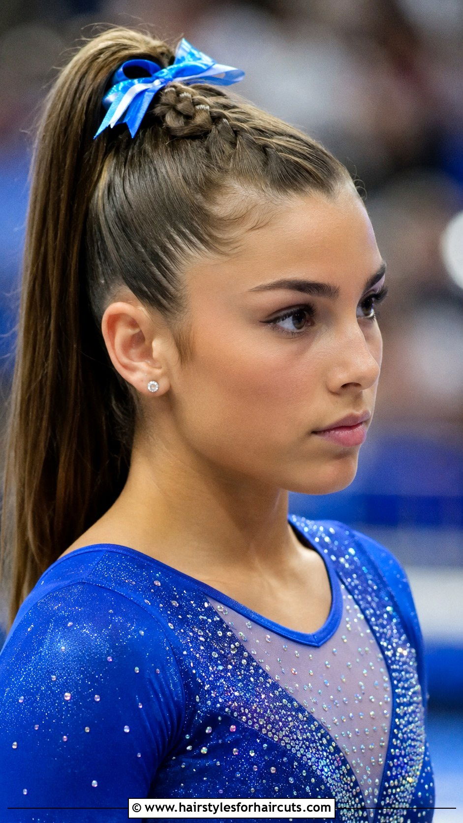 Mohawk Braid Ponytail Gymnastics Hairstyle For Long Hair - 25 gymnastics hairstyles for long hair - 25 gymnastics hairstyles for long hair