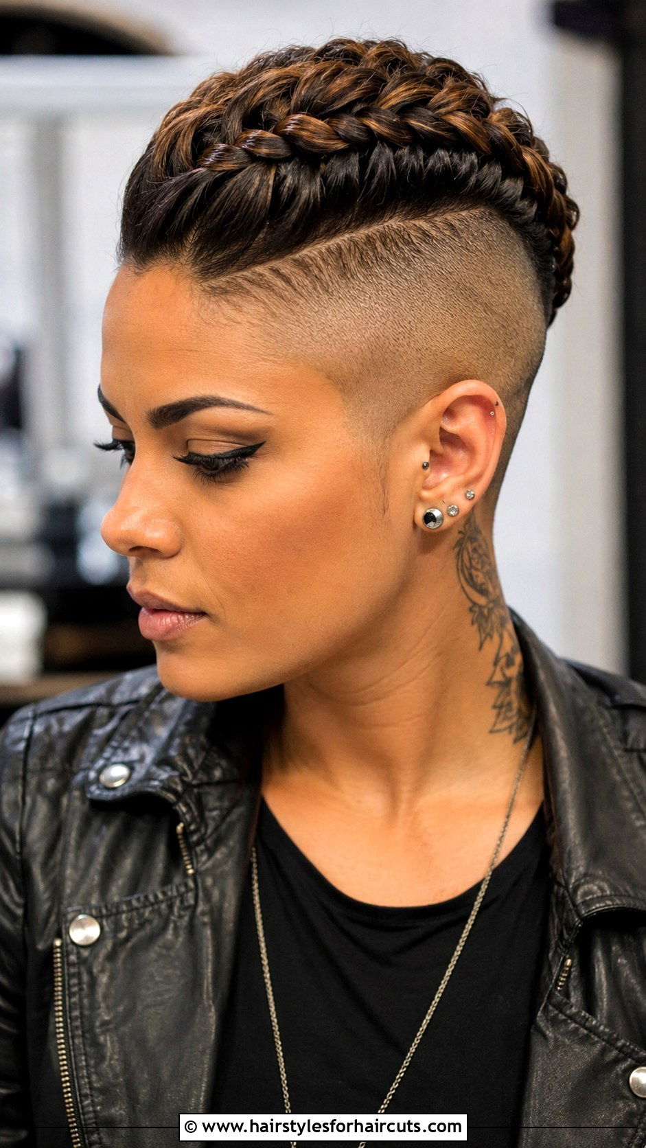 Mohawk Braid Short Hair - 25 braided hairstyles for short hair - 25 braided hairstyles for short hair
