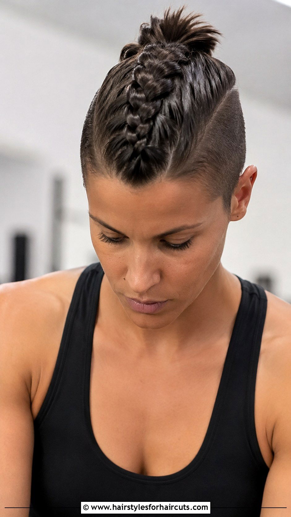 Mohawk Braid Short Hair - 25 cute softball hairstyles for short hair - 25 cute softball hairstyles for short hair