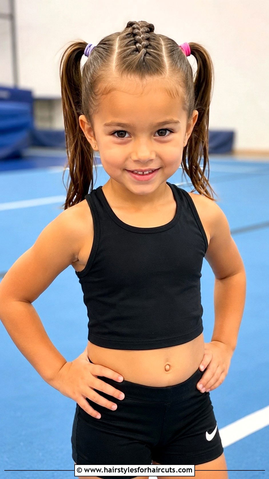 Mohawk Braid With Pigtails - 25 4 year old girl hairstyles - 25 4 year old girl hairstyles