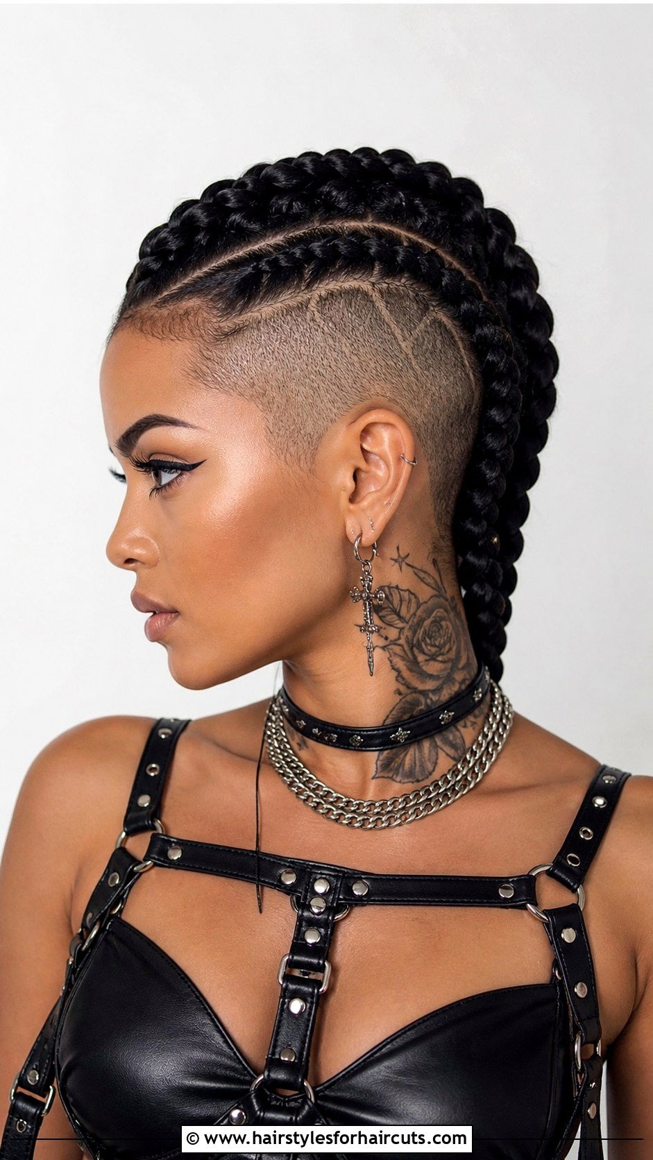 Mohawk Braids - 25 african women hairstyles - 25 african women hairstyles