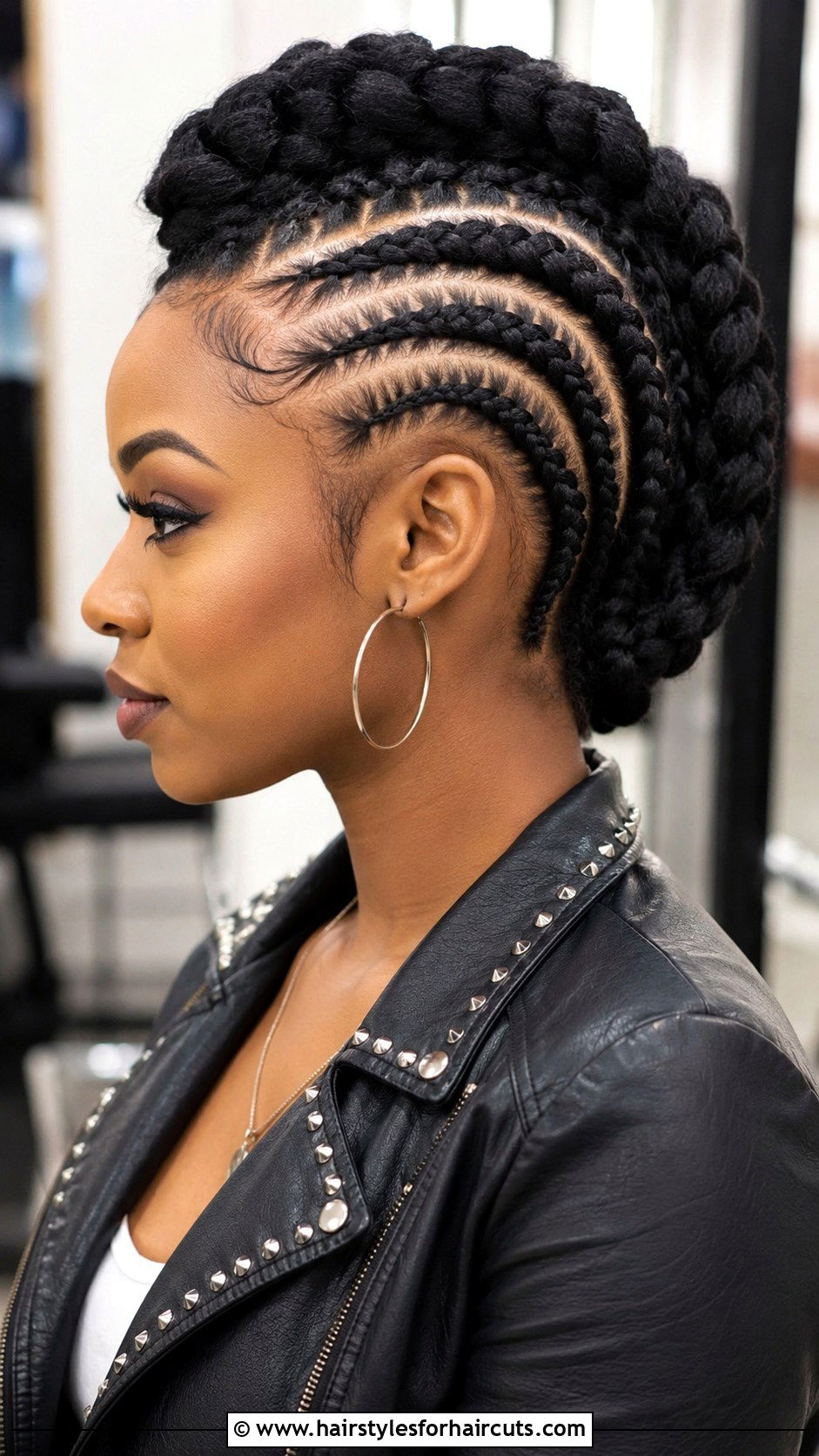 Mohawk Braids - 25 braid hairstyles for black girls - 25 braid hairstyles for black girls