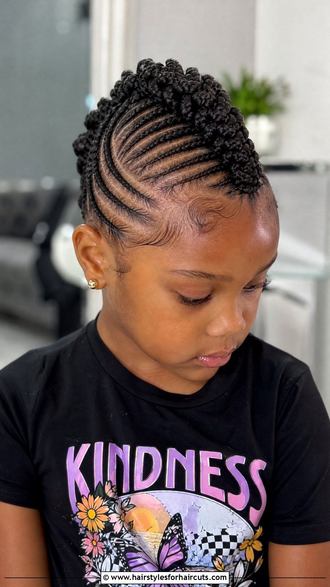 Mohawk Braids - 25 natural hair little black girl hairstyles - 25 natural hair little black girl hairstyles