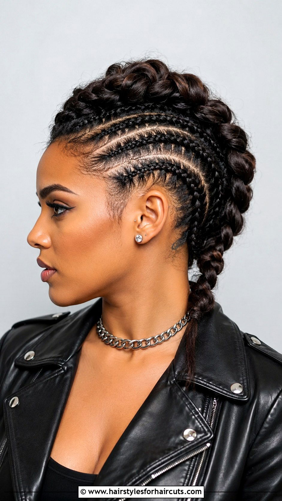 Mohawk Braids Hairstyle - 25 africa hairstyles - 25 africa hairstyles