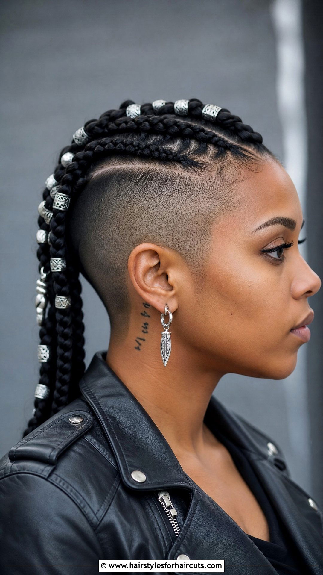 Mohawk Braids With Beads - 25 hairstyles with beads - 25 hairstyles with beads