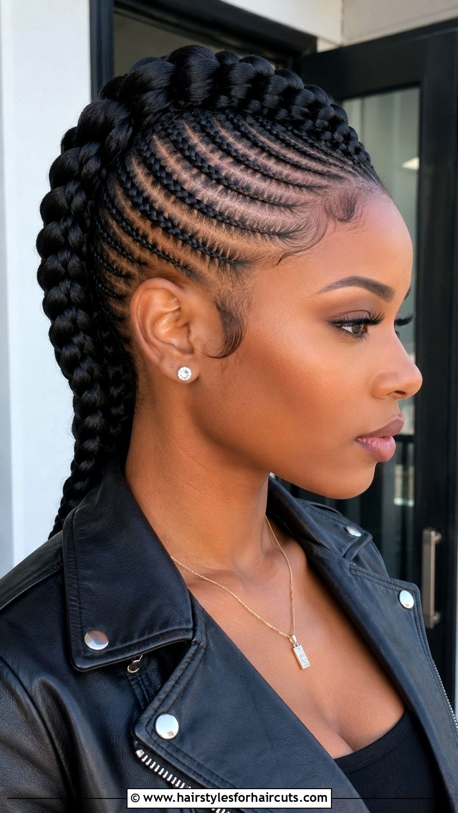 Mohawk Cornrow Braids - 25 african braids hairstyles - 25 african braids hairstyles