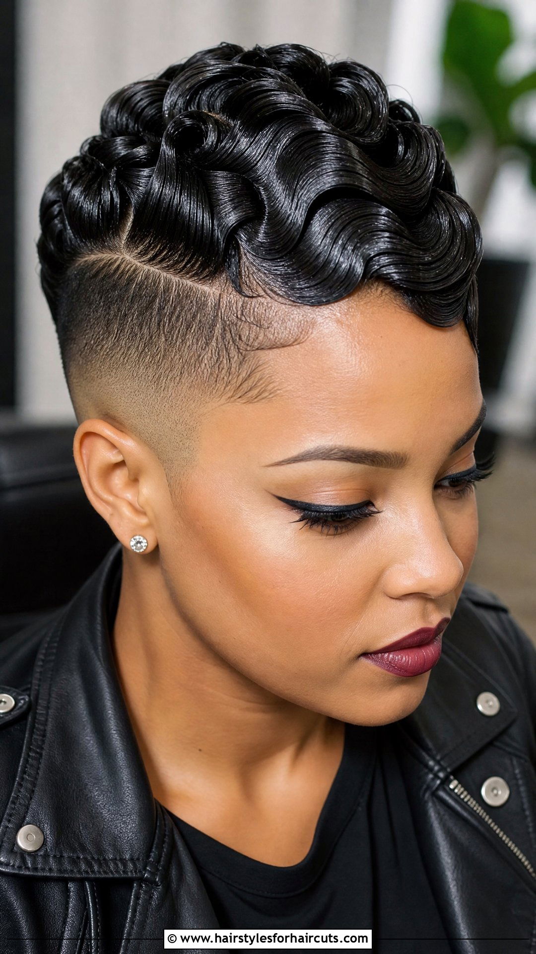 Mohawk Finger Wave - 25 finger wave hairstyles for short black hair - 25 finger wave hairstyles for short black hair