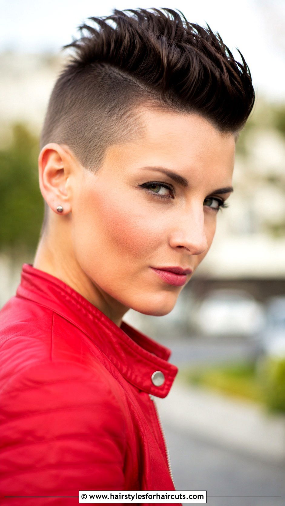 Mohawk Pixie - 25 haircuts for cancer patients - 25 haircuts for cancer patients
