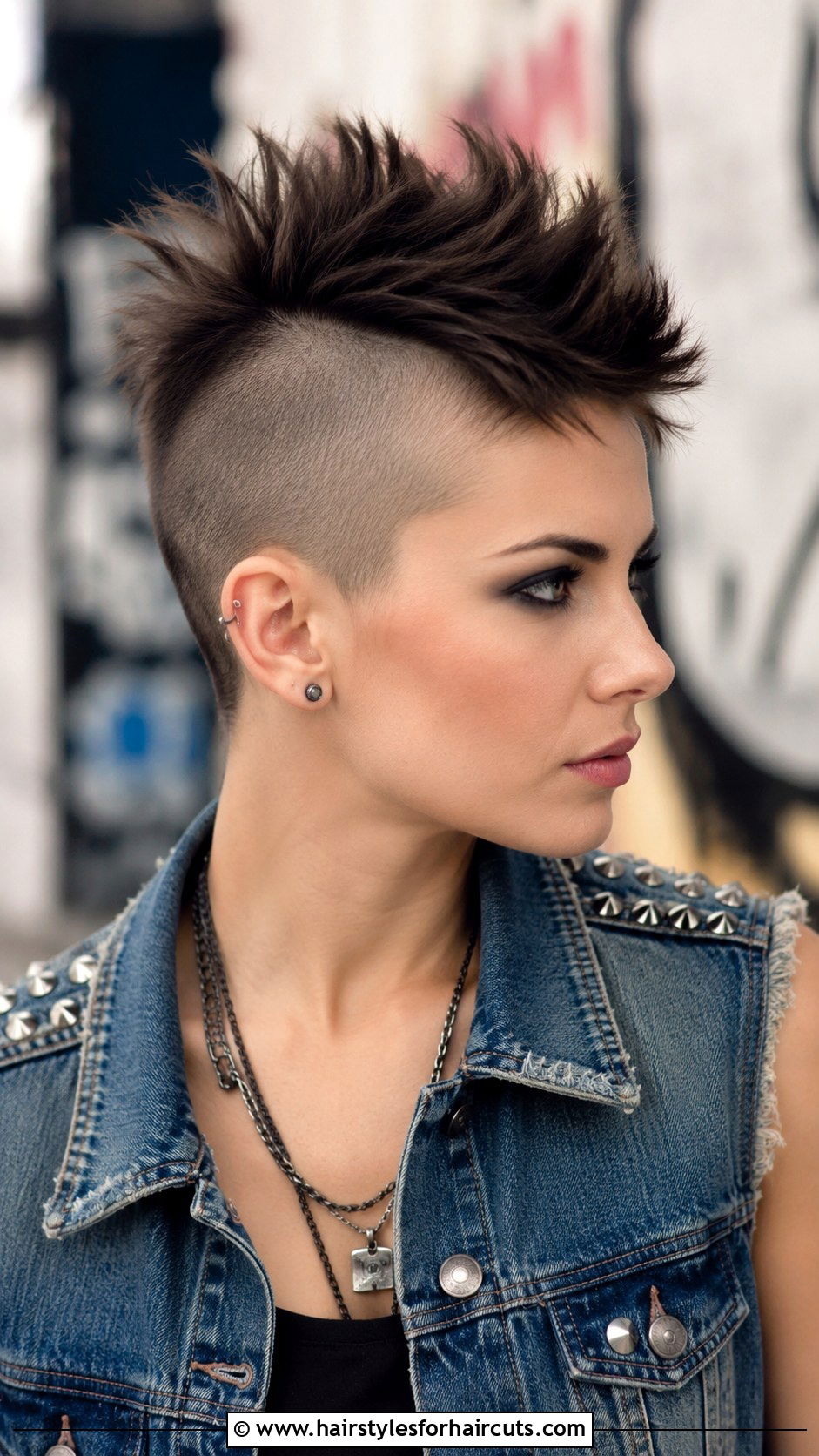 Mohawk Pixie Haircut - 25 haircuts on full moon - 25 haircuts on full moon