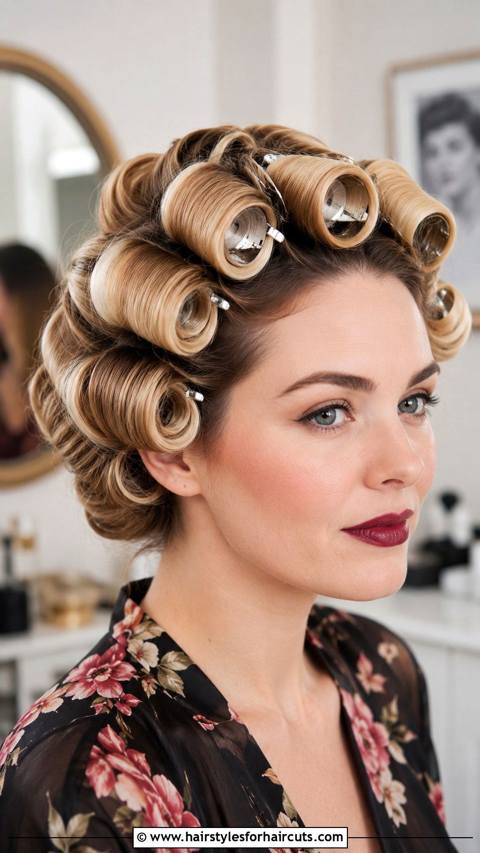 Mohawk Roller Set - 25 roller set hairstyles for medium length hair - 25 roller set hairstyles for medium length hair