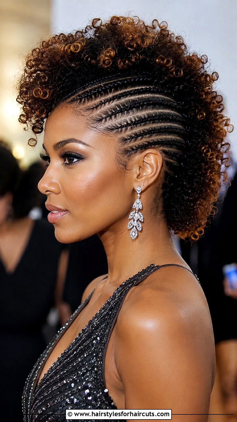 Mohawk With Cornrows - 25 mohak hairstyles - 25 mohak hairstyles