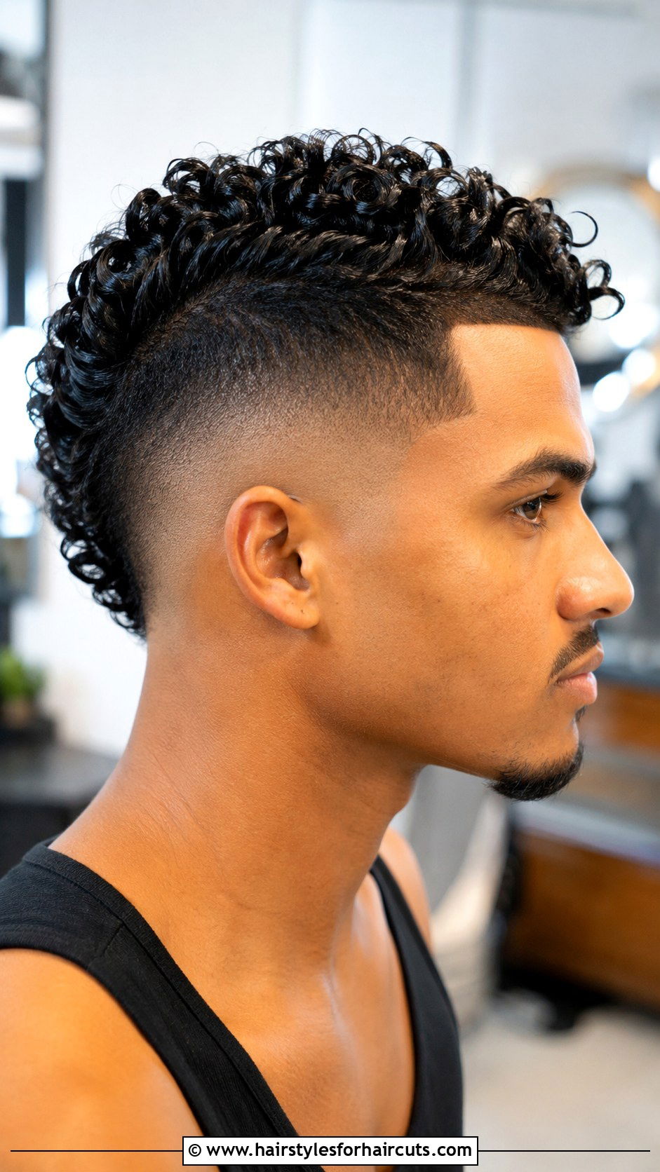Mohawk With Fade - 25 black haircuts - 25 black haircuts