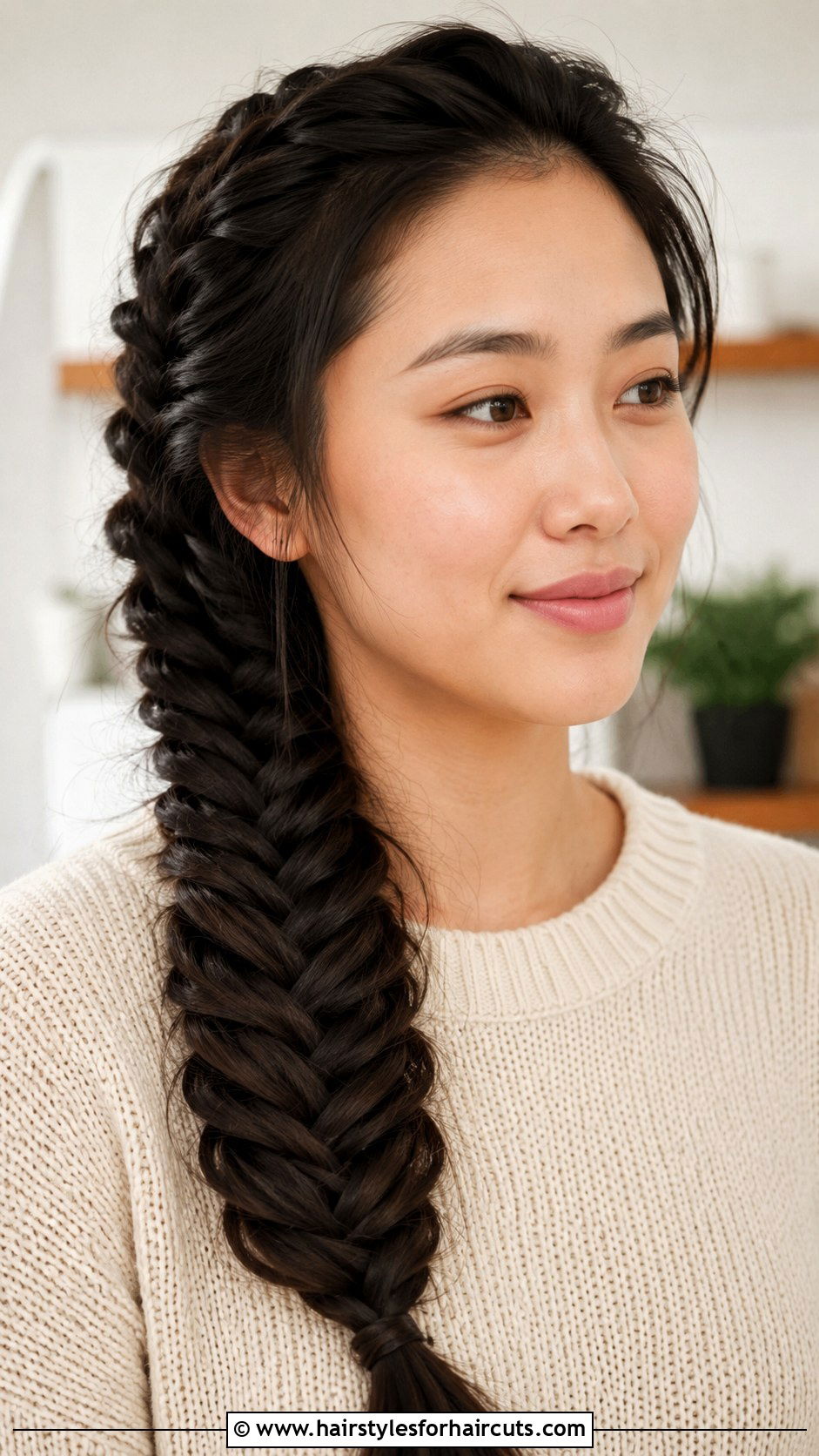 Mongolian Fishtail Braid - 25 mongolian hairstyles - 25 mongolian hairstyles