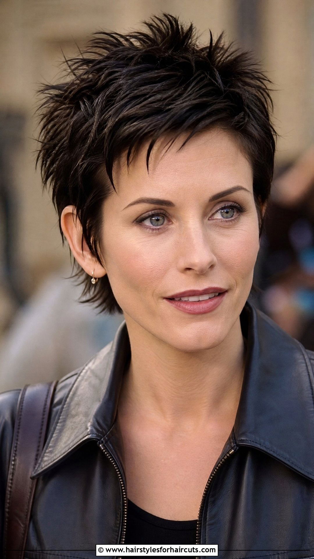 Monica Geller Spiky Short Hair - 25 monica hairstyles - 25 monica hairstyles