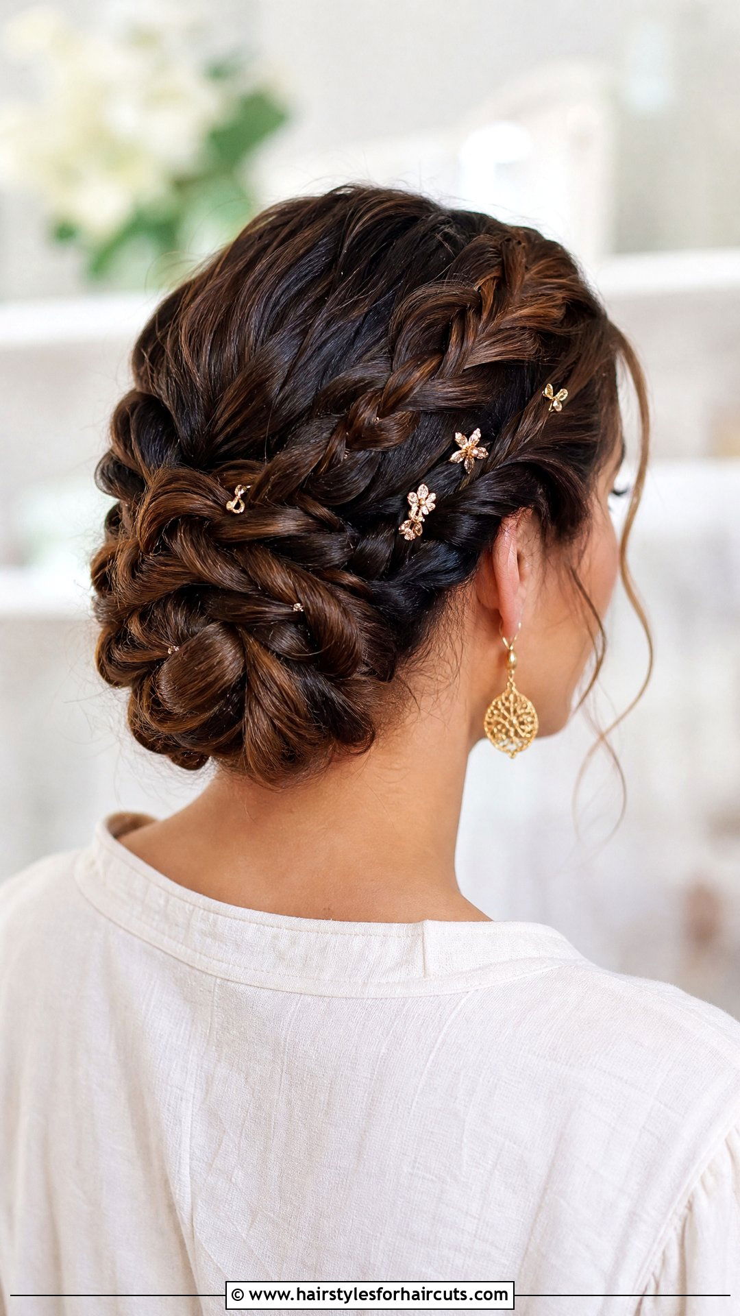 Moroccan Braided Updo - 25 moroccan hairstyles - 25 moroccan hairstyles