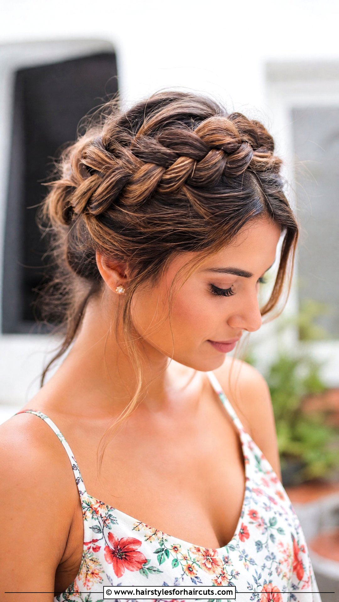 Moroccan Crown Braid - 25 moroccan hairstyles - 25 moroccan hairstyles