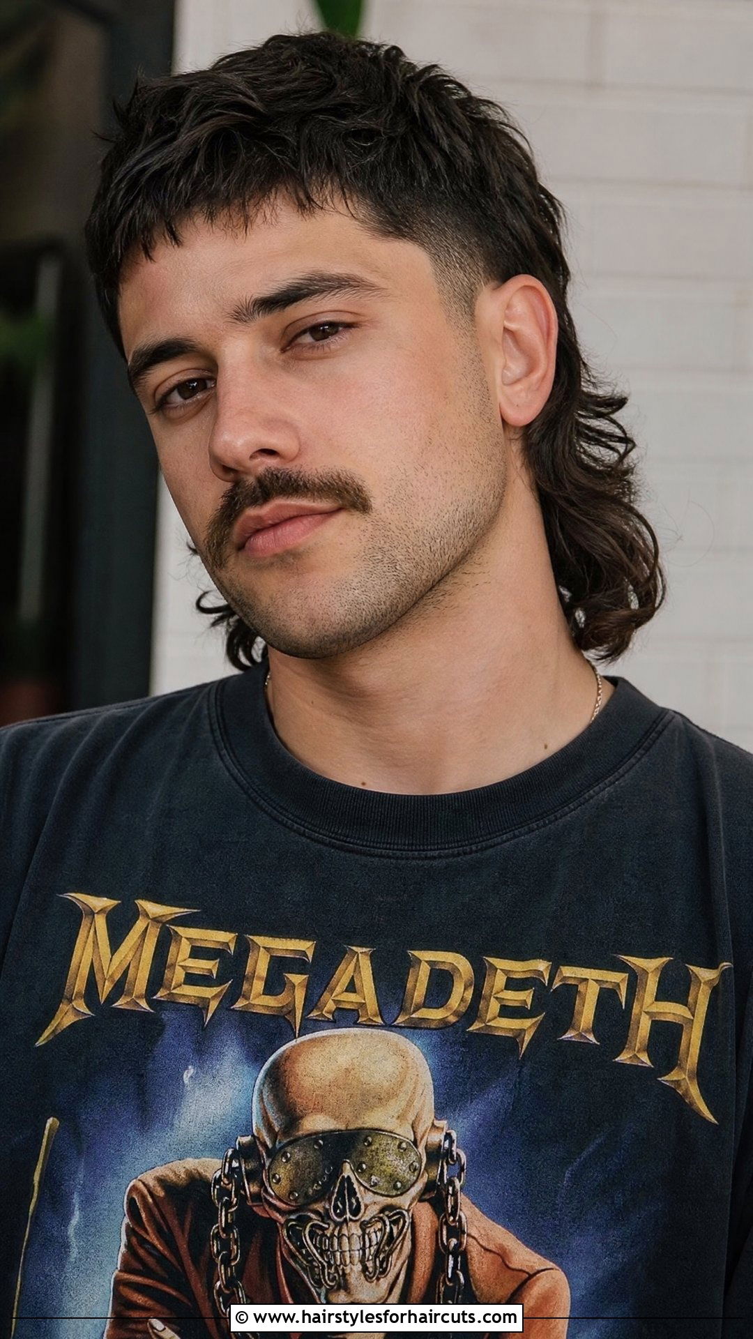 Mullet With Mustache - 25 mustache haircuts - 25 mustache haircuts