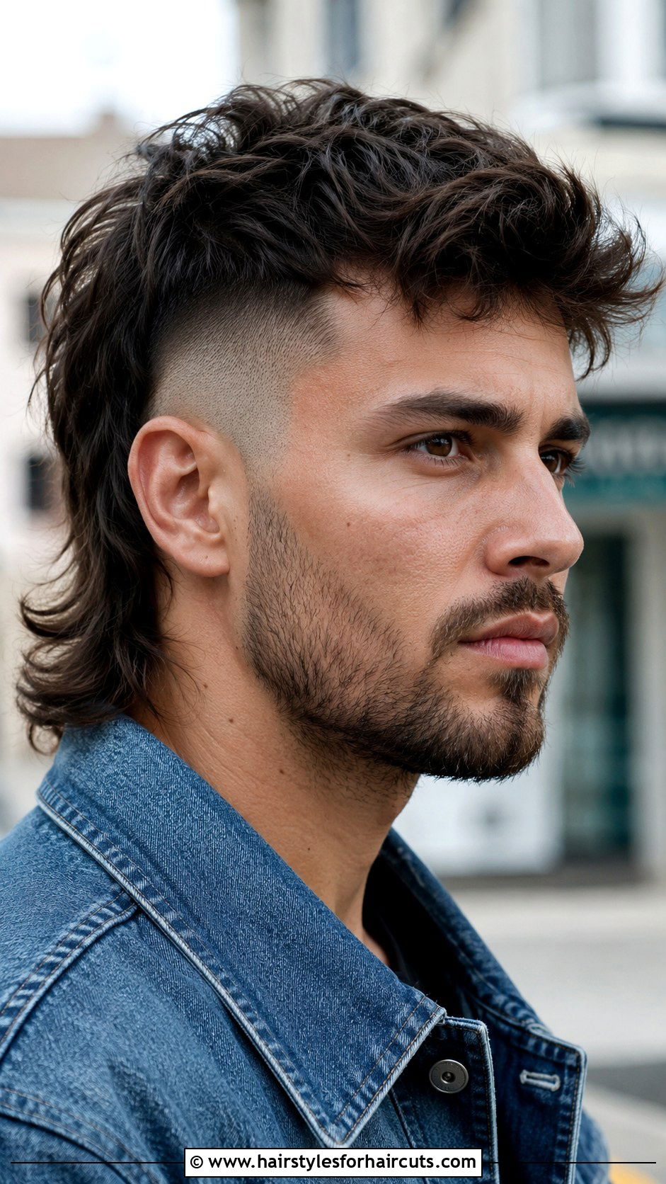 Mullet With Shaved Sides - 25 cursed haircuts - 25 cursed haircuts