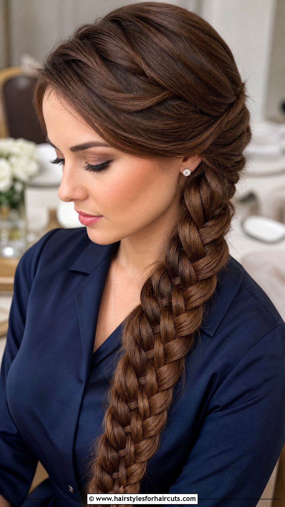Multi Strand Side Braid - 25 side braid long hair trendy braided hairstyles - 25 side braid long hair trendy braided hairstyles