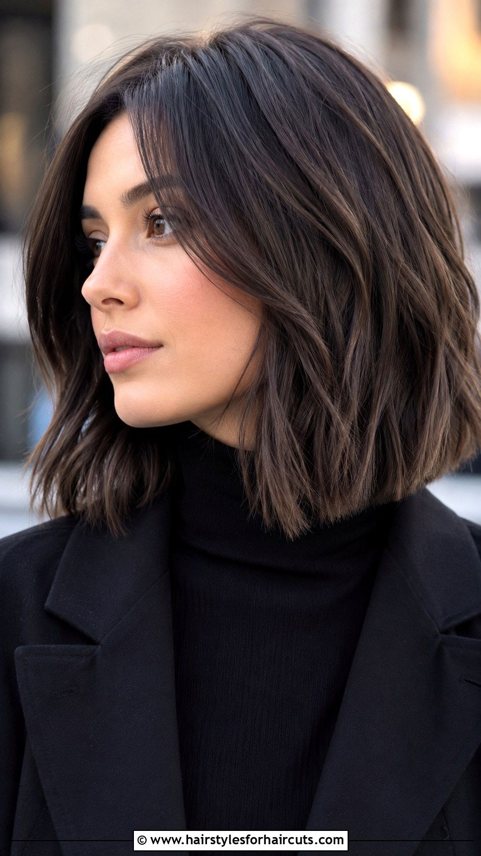 Mushroom Brown Long Bob - 25 hairstyles for women color - 25 hairstyles for women color