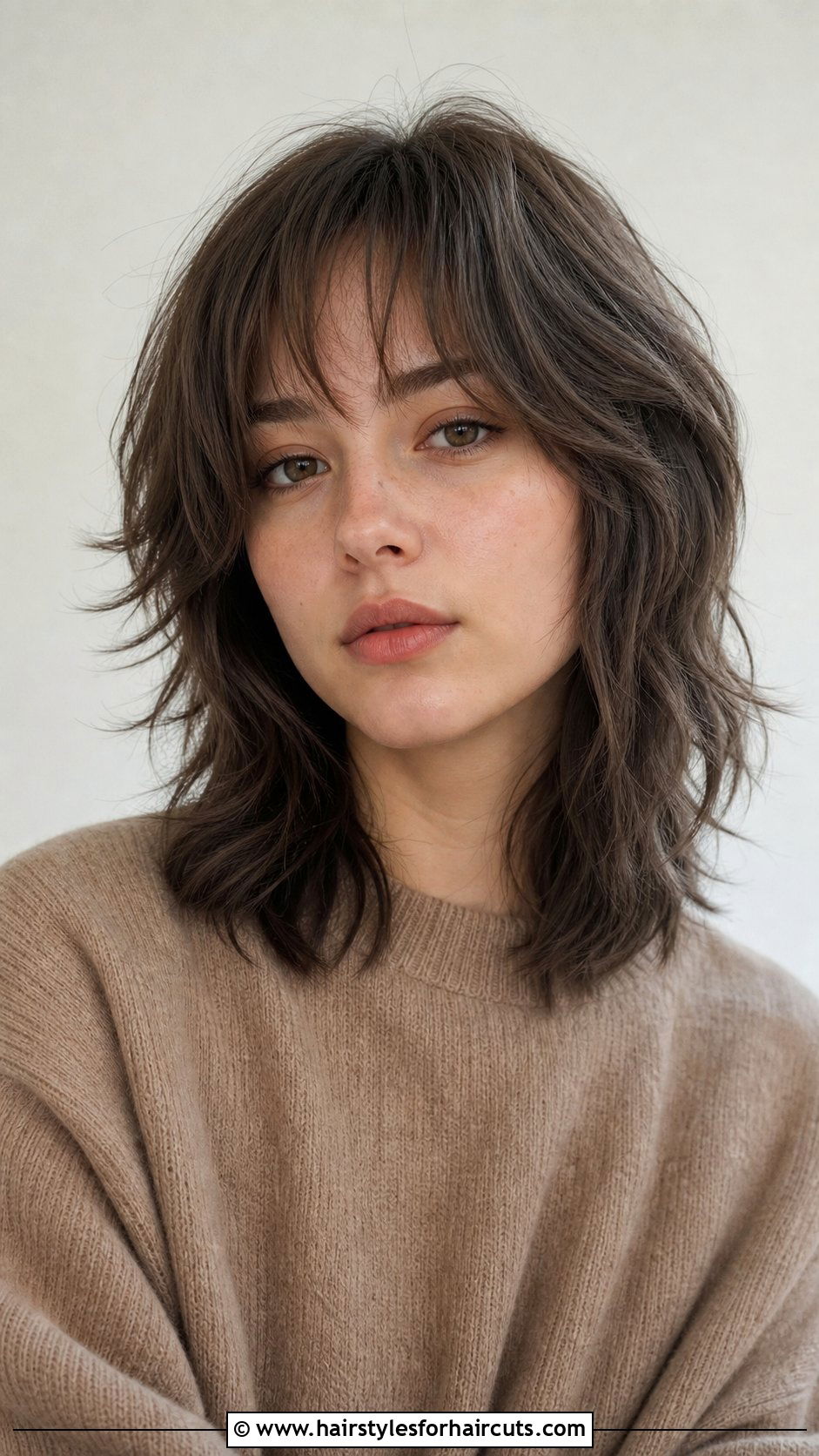 Mushroom Brown Wolf Cut - 25 hairstyles and hair colours - 25 hairstyles and hair colours