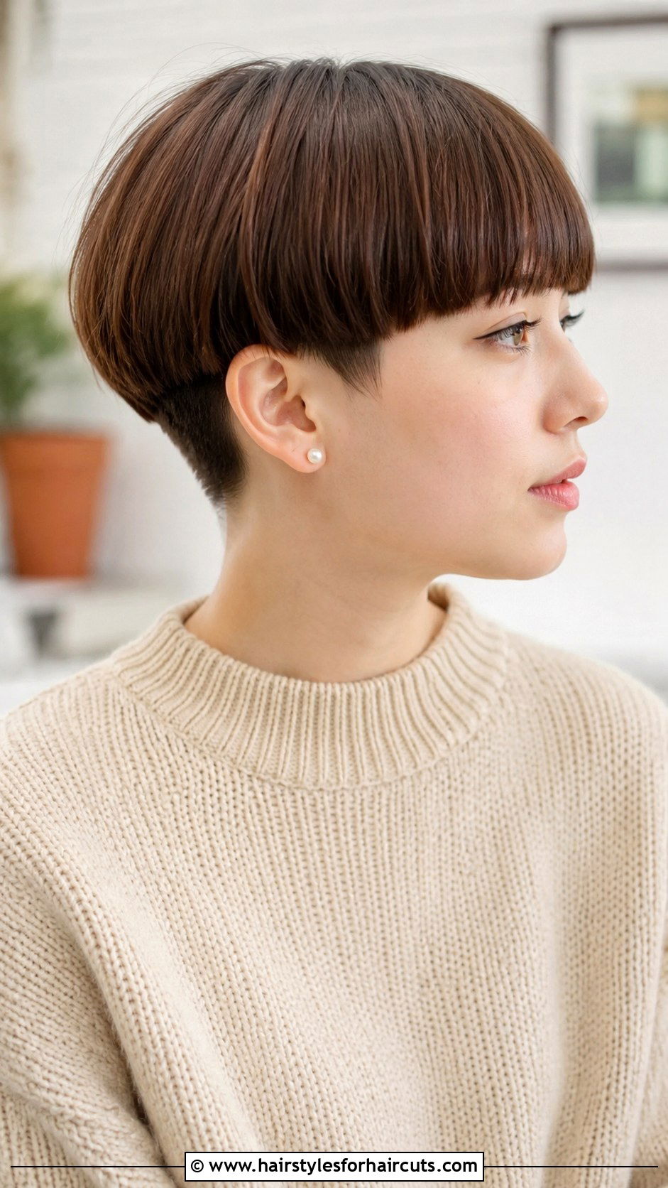 Mushroom Cut Short Haircut - 25 best short haircuts - 25 best short haircuts