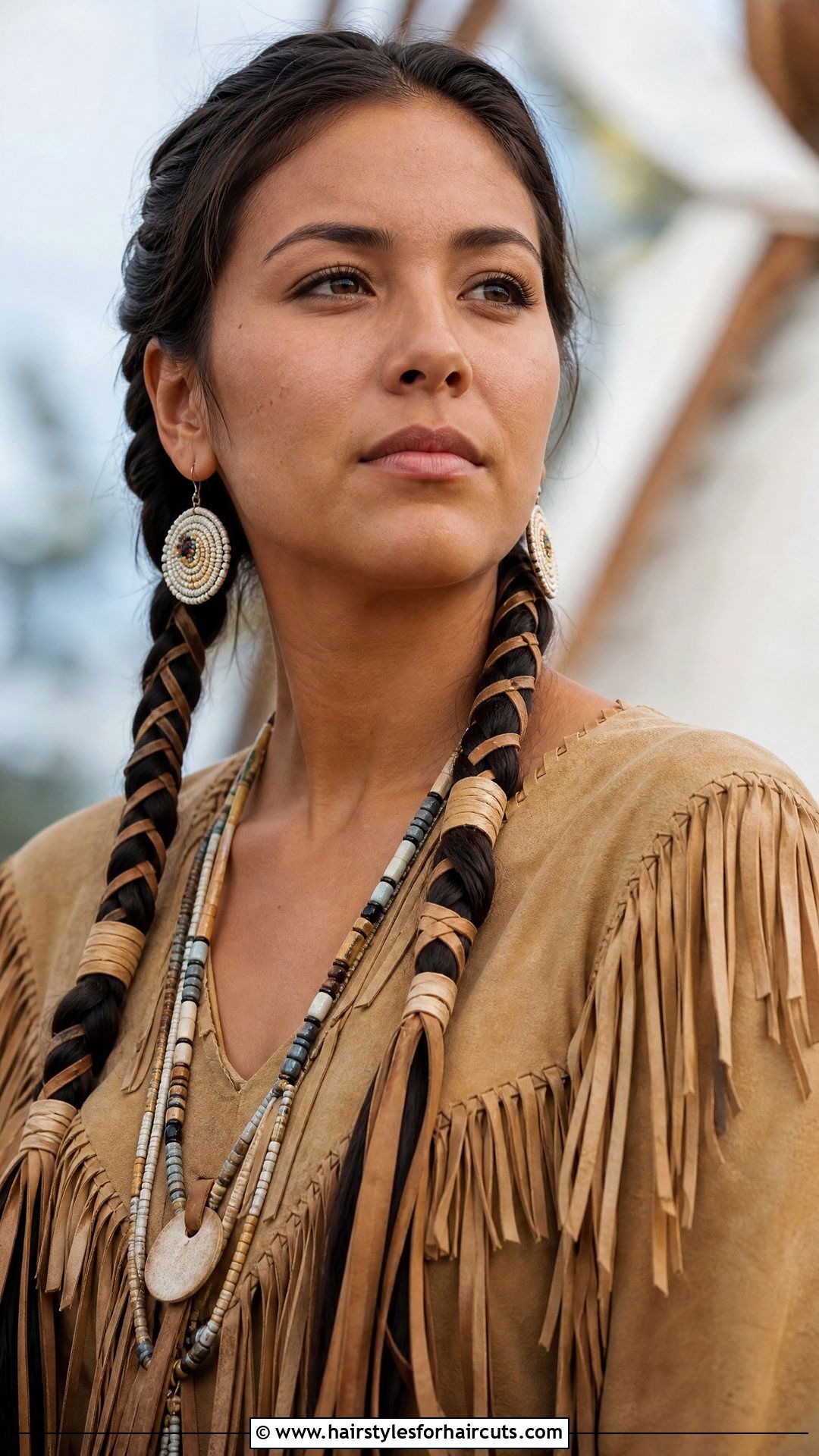Native American Double Braid - 25 national hairstyles - 25 national hairstyles