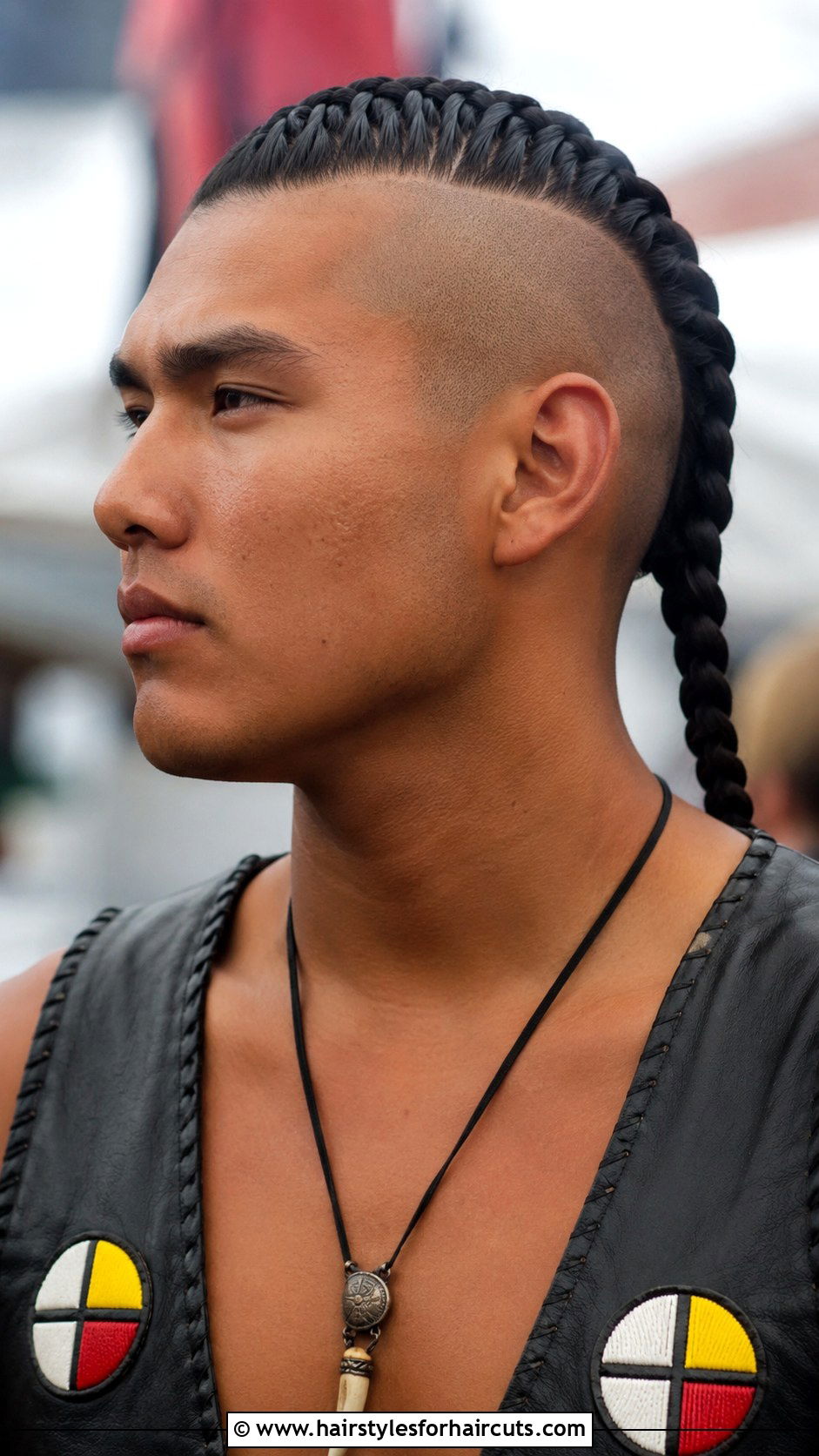 Native American Mohawk Braid - 25 native hairstyles - 25 native hairstyles