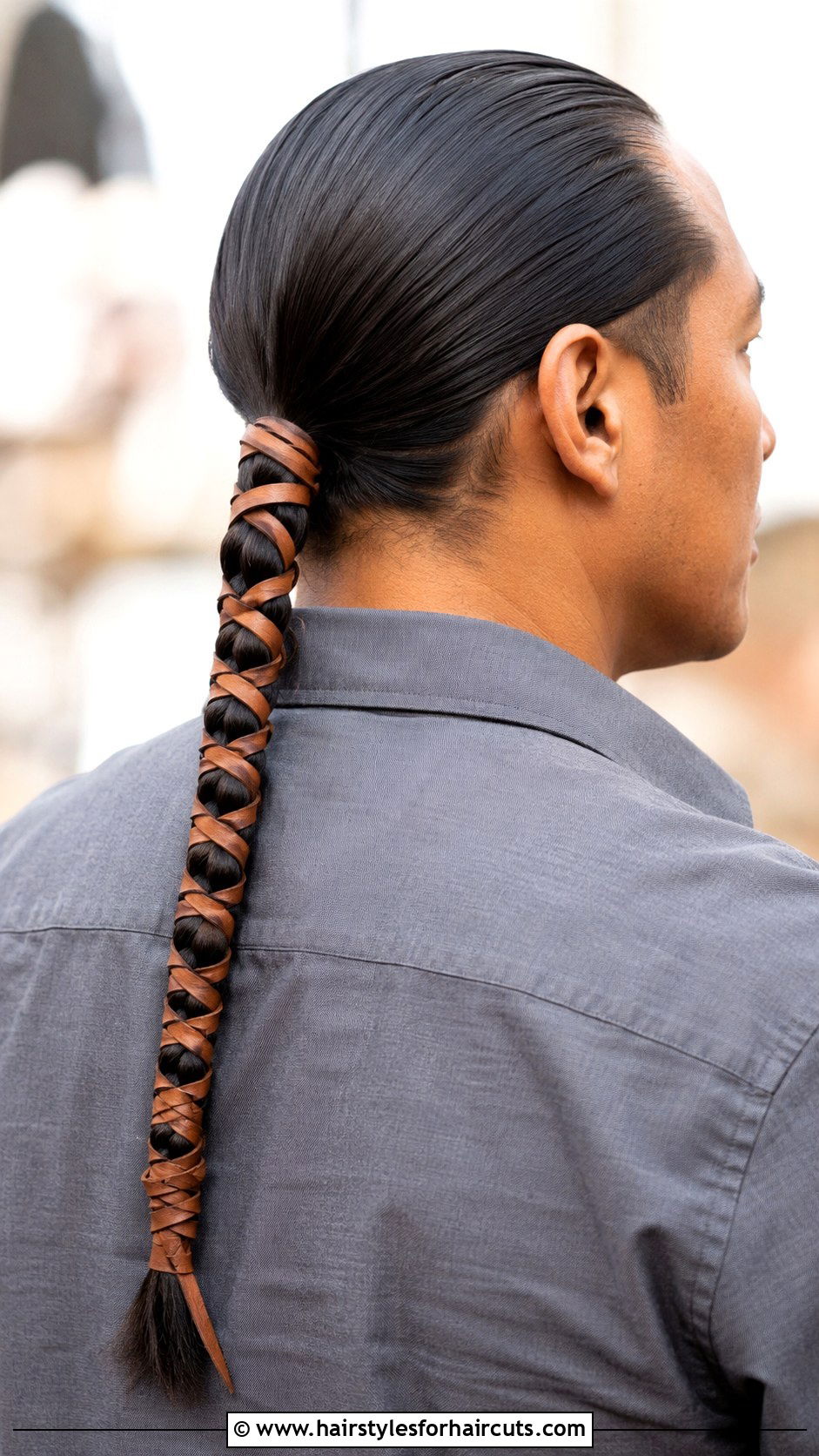 Native American Single Long Braid - 25 native american hairstyles - 25 native american hairstyles