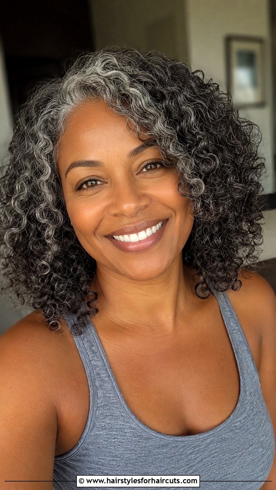 Natural Gray Wash And Go - 25 short natural gray hairstyles - 25 short natural gray hairstyles
