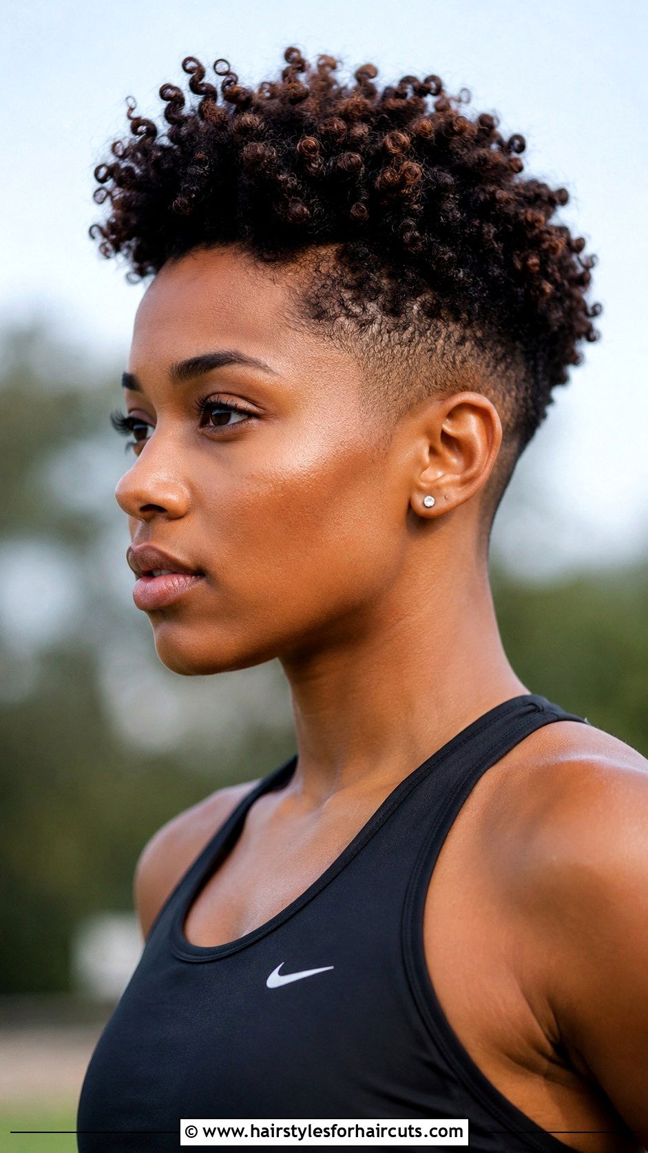 Natural Hair Fade With Curls - 25 haircuts for black women with natural hair - 25 haircuts for black women with natural hair