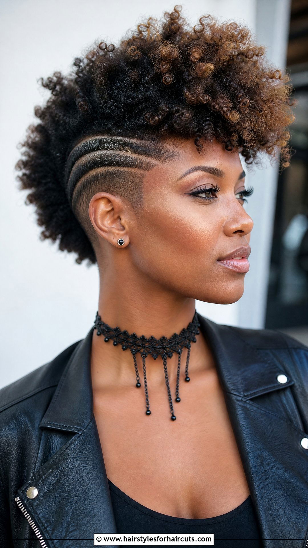 Natural Hair Frohawk - 25 wedding hairstyles for black women - 25 wedding hairstyles for black women