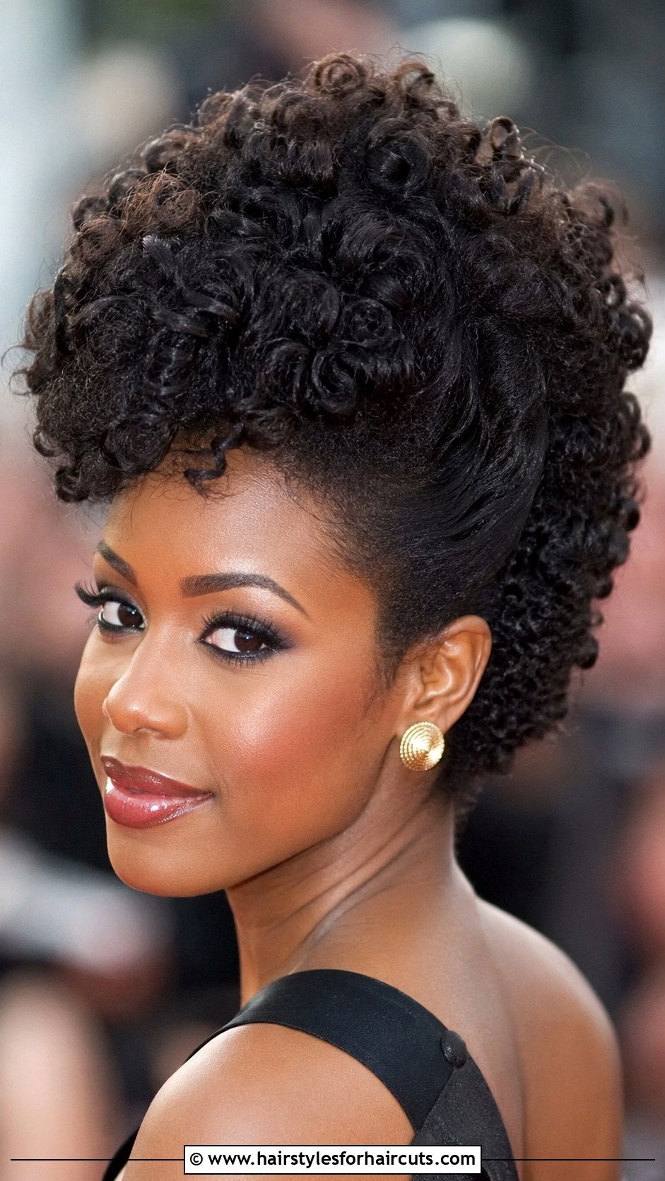 Natural Hair Pin Up Tutorial - 25 cute pin up hairstyles for black hair - 25 cute pin up hairstyles for black hair
