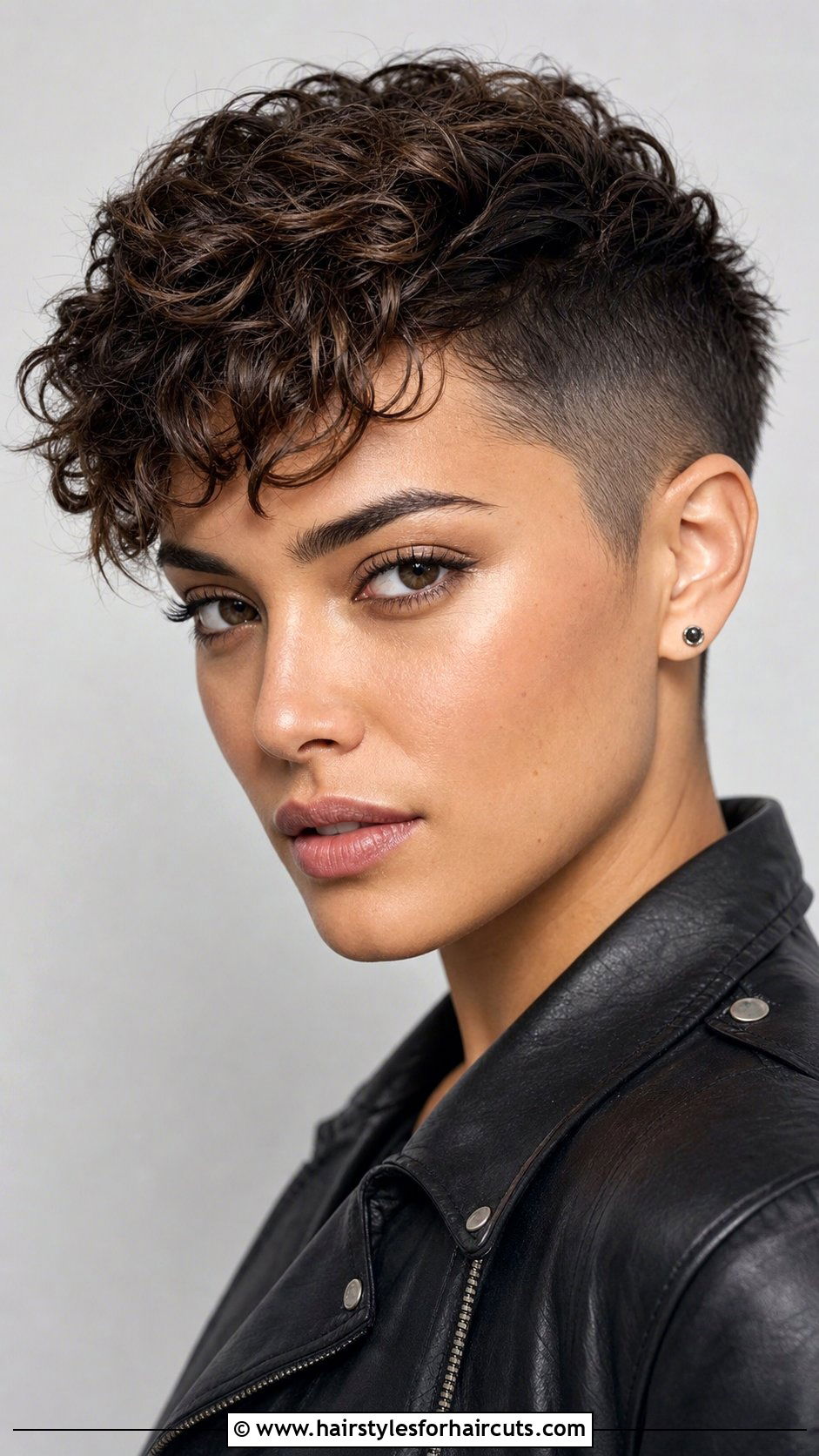 Natural Pixie Cut With Shaved Sides - 25 pixie natural haircuts - 25 pixie natural haircuts