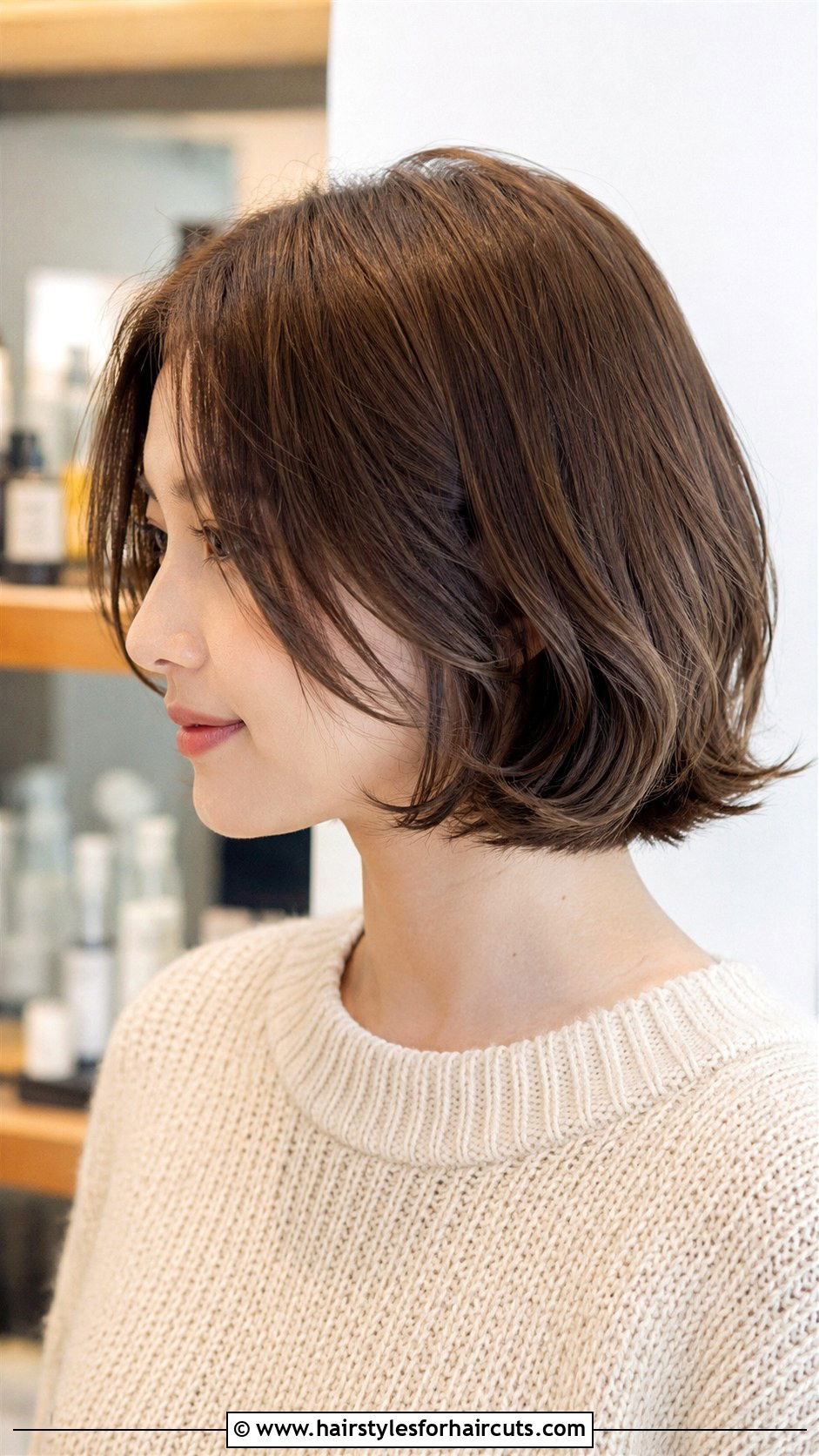 Neck Length Bob - 25 hairstyles for women in their 70s - 25 hairstyles for women in their 70's